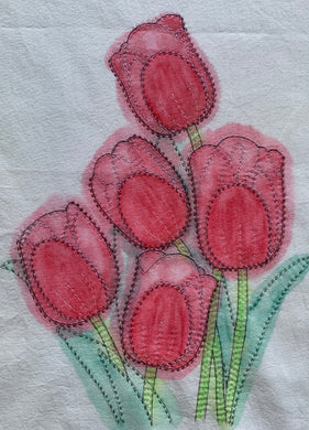 Tulipanbukett mønster