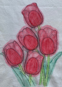 Tulipanbukett mønster