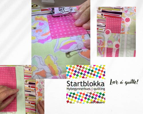 Startblokka nybegynnerkurs i quilting